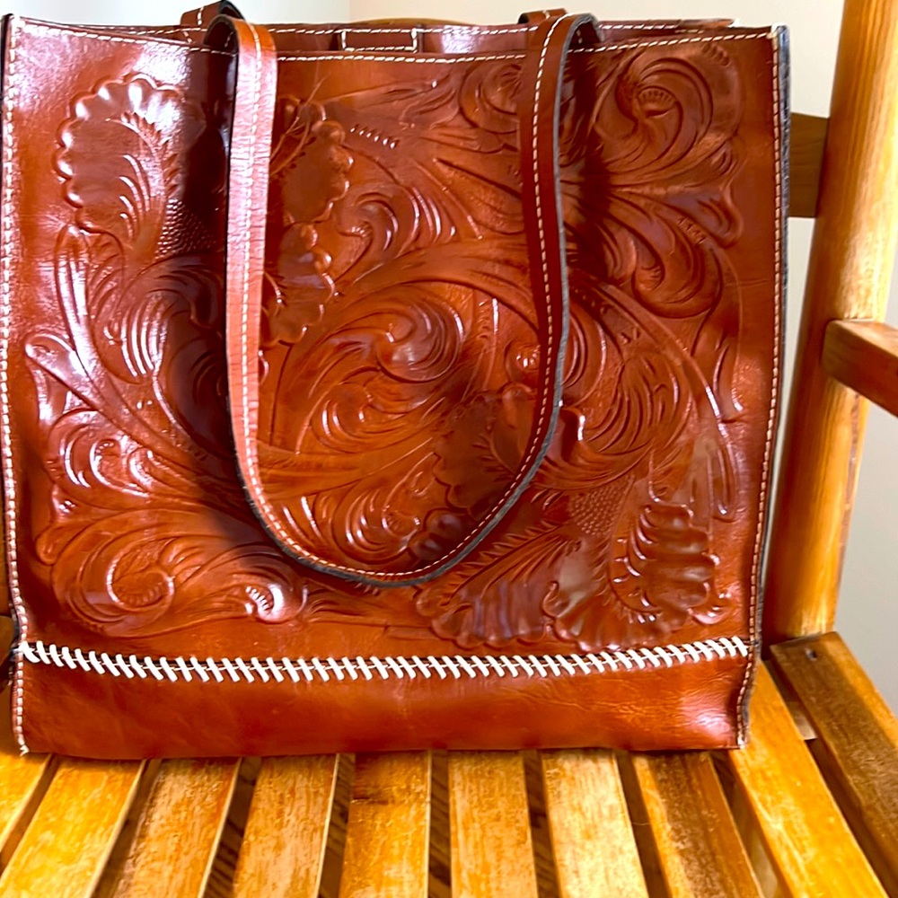 Tooled Patricia Nash Purse